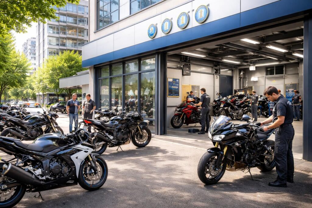 trouvez facilement un centre de contrôle technique moto proche de chez vous, recommandé et validé par la communauté des motards pour une inspection fiable et rapide.