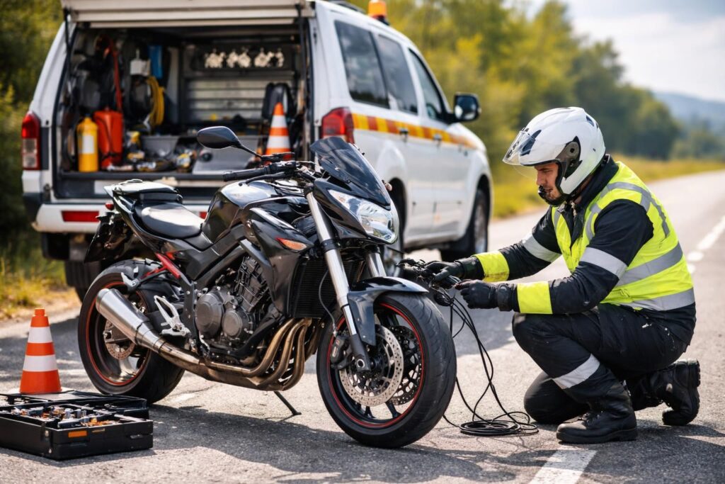 service de dépannage moto rapide et sécurisé pour tous vos besoins. intervention efficace pour remettre votre deux-roues en route sans souci.