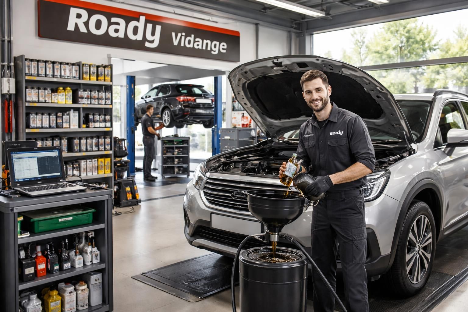 découvrez les services proposés par roady pour la vidange de votre véhicule : qualité, rapidité et conseils d'experts pour entretenir votre voiture en toute sérénité.