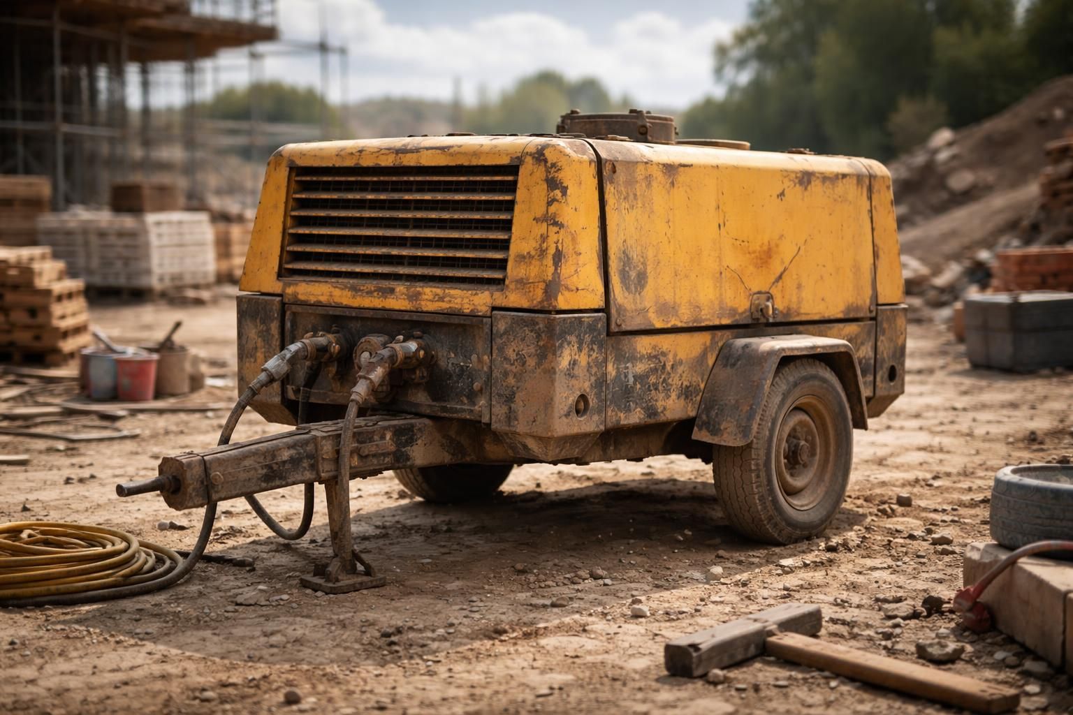 découvrez notre sélection de compresseurs d'occasion adaptés aux chantiers. des équipements performants à prix avantageux pour tous vos travaux.