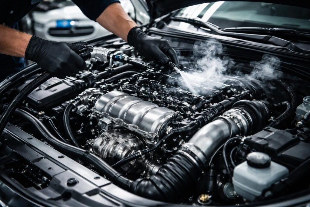 découvrez notre produit de décalaminage moteur diesel, spécialement conçu pour nettoyer efficacement votre moteur, améliorer ses performances et réduire la consommation de carburant.